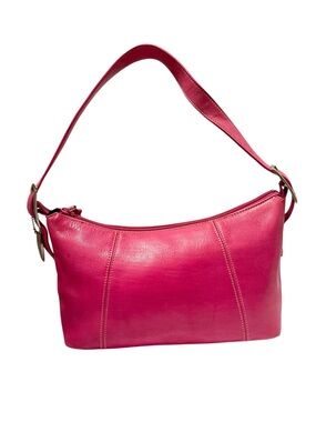 Tignanello pink leather bag